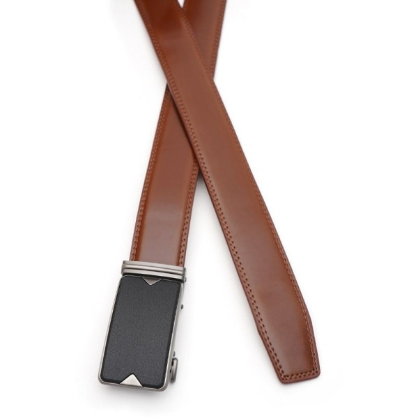 Ремень мужской кожаный JZ SB-JZV1GKX14-brown