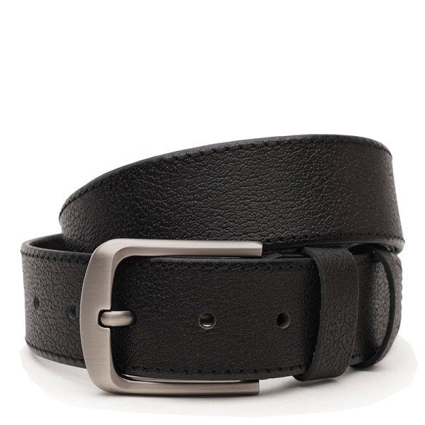 Ремень мужской кожаный JZ SB-JZV1125DPL05-black