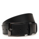 Ремень мужской кожаный JZ SB-JZV1115FX09-black