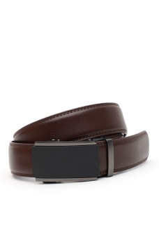 Ремень мужской кожаный JZ SB-JZV1GKX35-brown