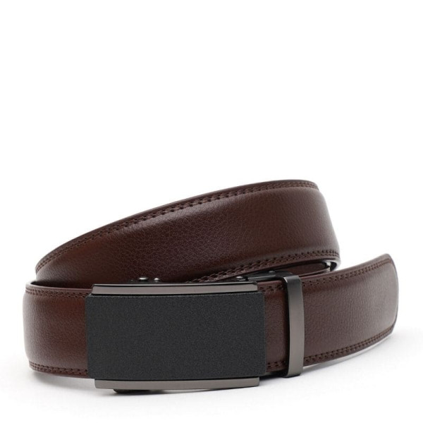 Ремень мужской кожаный JZ SB-JZV1GKX35-brown