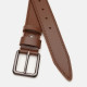 Ремень мужской кожаный JZ SB-JZV1115FX51-brown