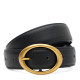 Ремень женский кожаный JZ SB-JZ1FP9325-2bl-black