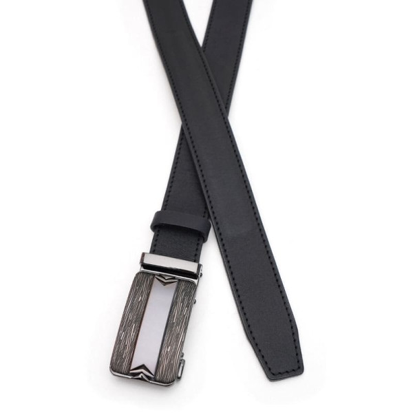 Ремень мужской кожаный JZ SB-JZV1115GX44-black