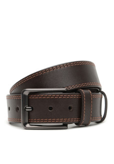Ремень мужской кожаный JZ SB-JZV1115GX07-brown