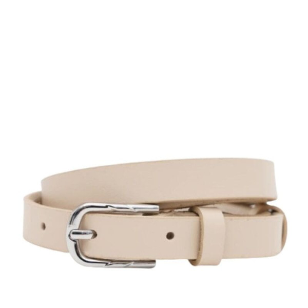 Ремень женский кожаный JZ SB-JZ110v1genw56-h.beige