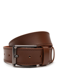 Ремень мужской кожаный JZ SB-JZV1125FX55-brown
