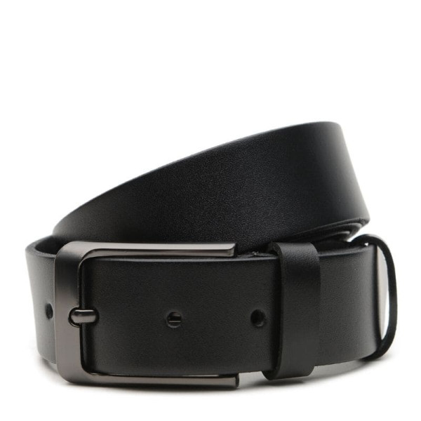 Ремень мужской кожаный JZ SB-JZV1115GX13-black