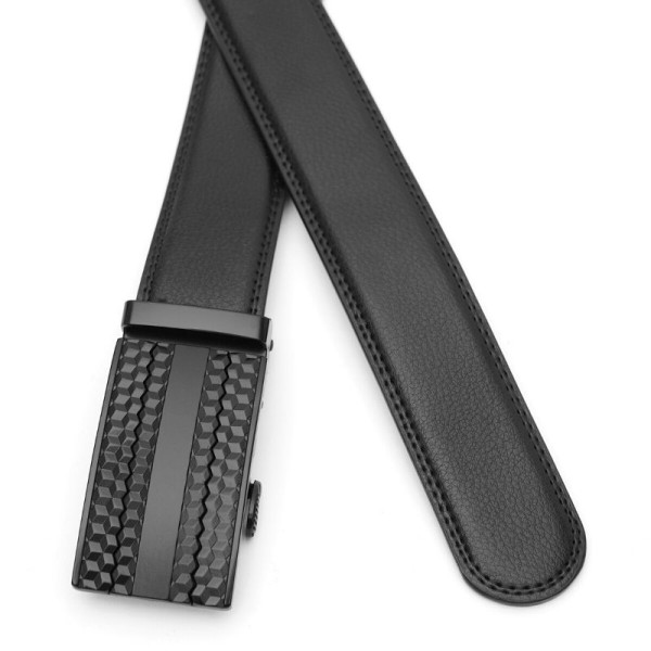Ремень мужской кожаный JZ SB-JZV1GKX07-black