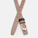 Ремень женский кожаный JZ SB-JZCV1ZK-119be-beige/black