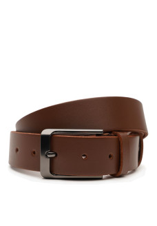 Ремень мужской кожаный JZ SB-JZV1125FX46-brown