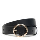 Ремень женский кожаный JZ SB-JZV1DW02-black