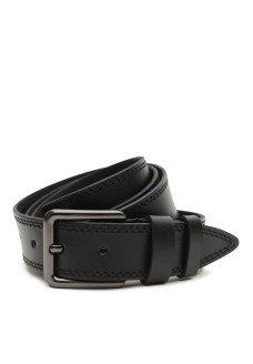 Ремень мужской кожаный JZ SB-JZV1GX03-black