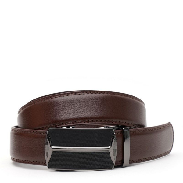 Ремень мужской кожаный JZ SB-JZV1GKX18-brown