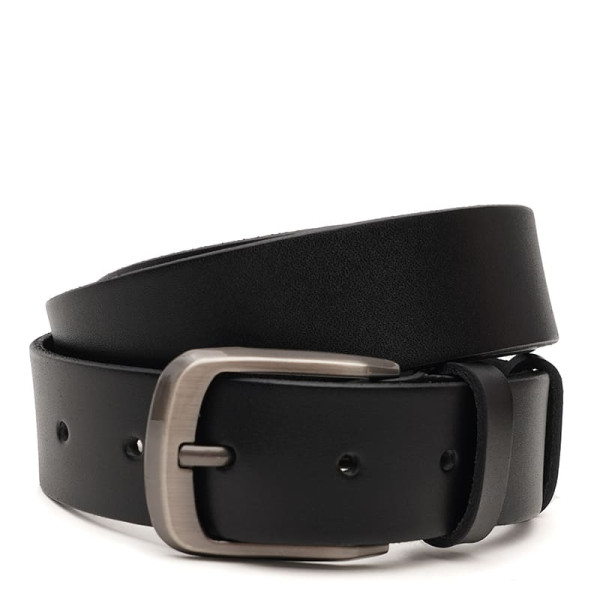 Ремень мужской кожаный JZ SB-JZV1115FX01-black