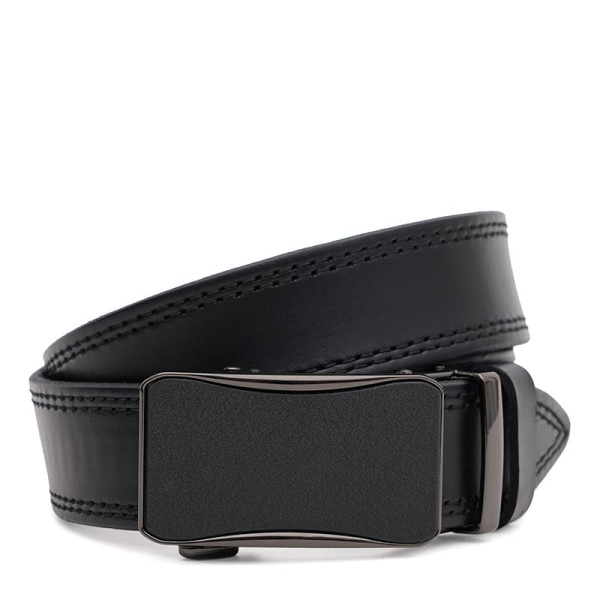 Ремень мужской кожаный JZ SB-JZ115v1genav21-black