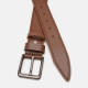 Ремень мужской кожаный JZ SB-JZV1125FX55-brown