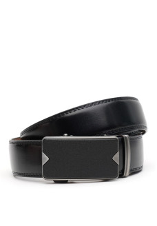Ремень мужской кожаный JZ SB-JZV1GKX13-black