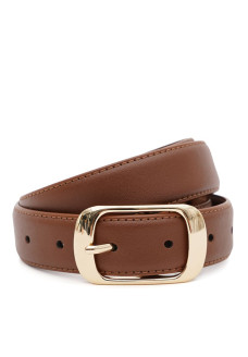 Ремень женский кожаный JZ SB-JZCV1ZK158-goldbrown
