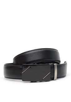 Ремень мужской кожаный JZ SB-JZV1GKX45-black