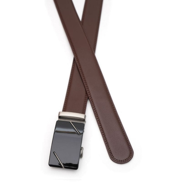 Ремень мужской кожаный JZ SB-JZV1GKX46-brown