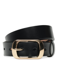 Ремень женский кожаный JZ SB-JZCV1ZK-008-goldblack