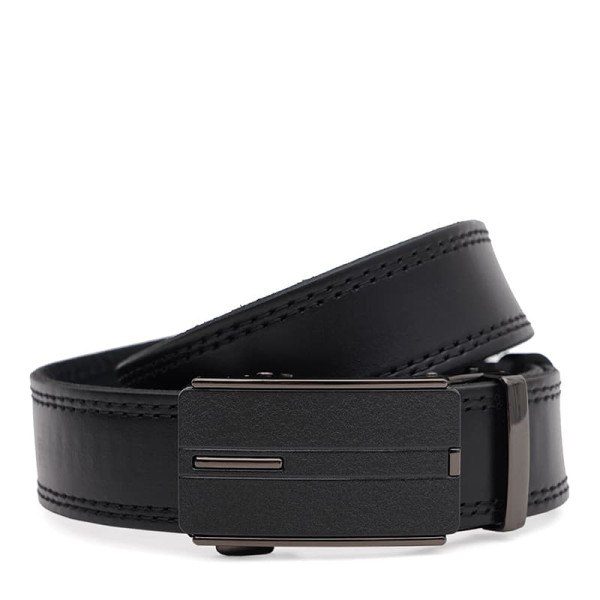 Ремень мужской кожаный JZ SB-JZ115v1genav25-black