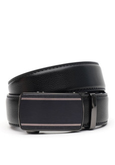 Ремень мужской кожаный JZ SB-JZV1GKX26-black