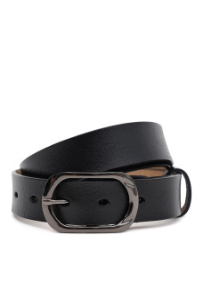 Ремень женский кожаный JZ SB-JZCV1ZK-052wide-black
