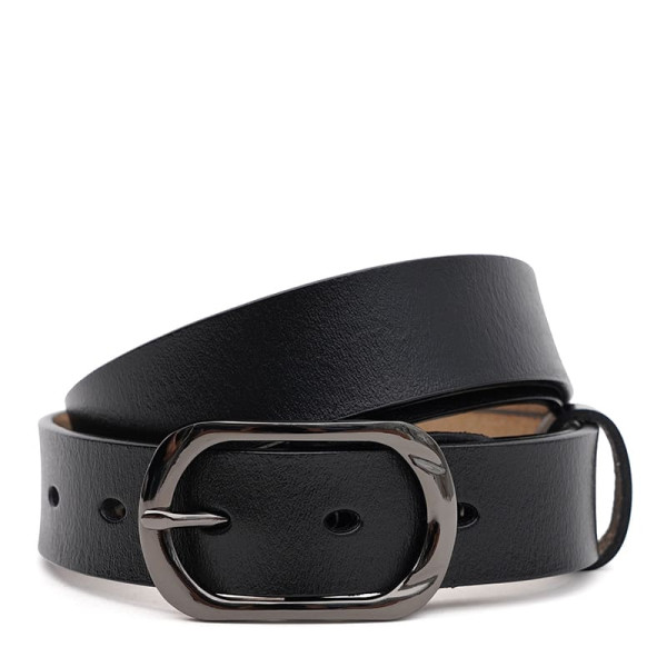 Ремень женский кожаный JZ SB-JZCV1ZK-052wide-black