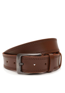 Ремень мужской кожаный JZ SB-JZV1125FX41-brown