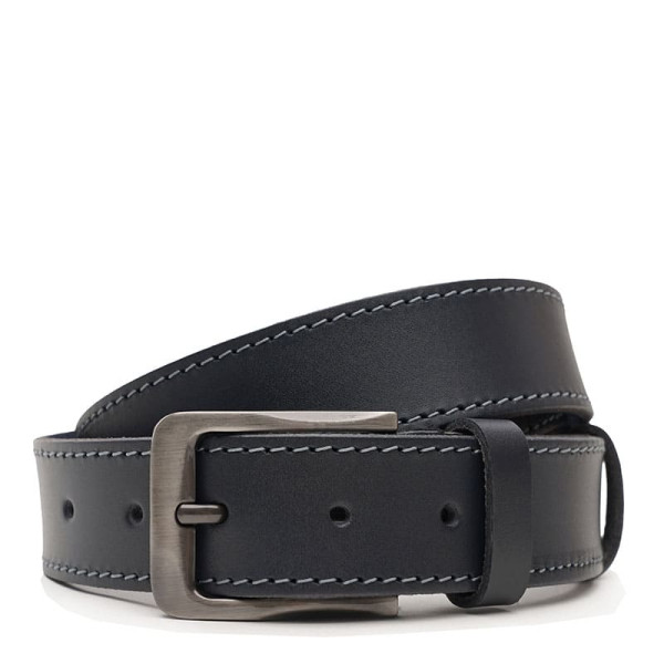 Ремень мужской кожаный JZ SB-JZV1125FX39-navy