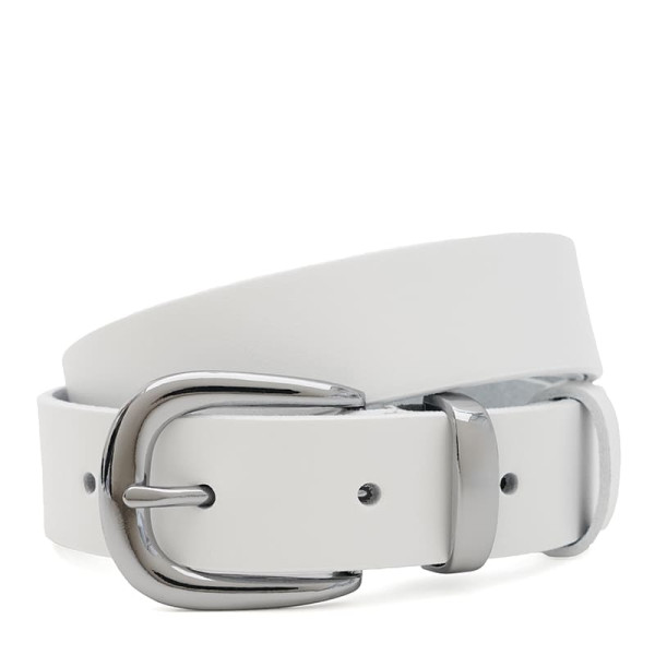 Ремень женский кожаный JZ SB-JZ100x1genw153-white