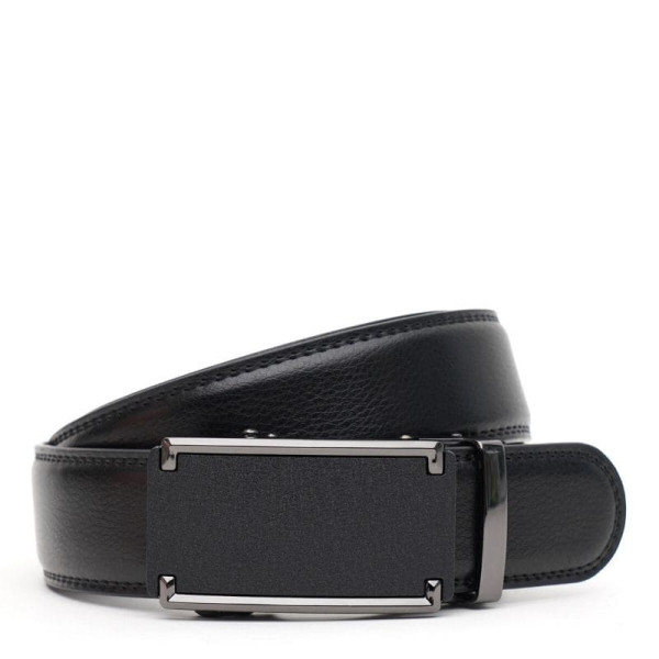 Ремень мужской кожаный JZ SB-JZV1GKX41-black