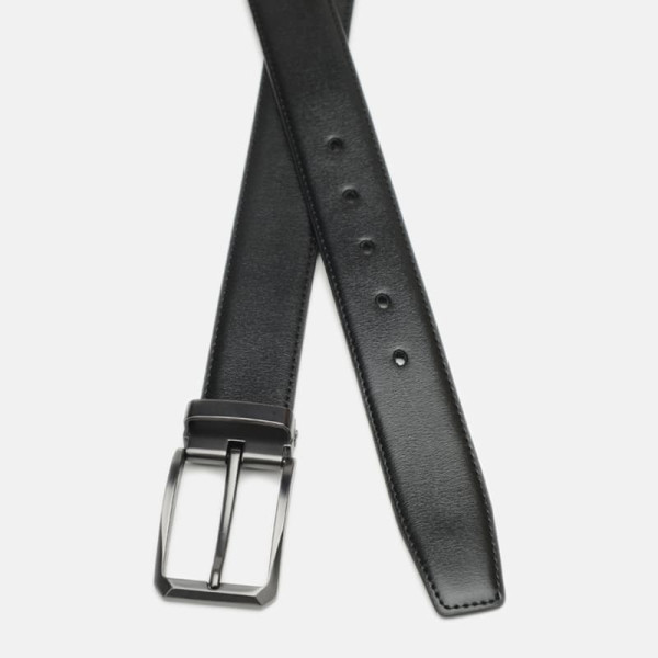Ремень мужской кожаный JZ SB-JZCV1026-3-black