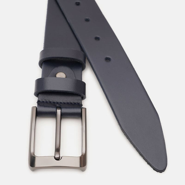 Ремень мужской кожаный JZ SB-JZV1115FX44-navy