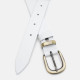 Ремень женский кожаный JZ SB-JZ100b1genw154-white