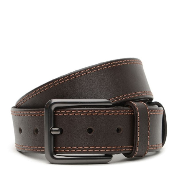 Ремень мужской кожаный JZ SB-JZV1125GX02-brown