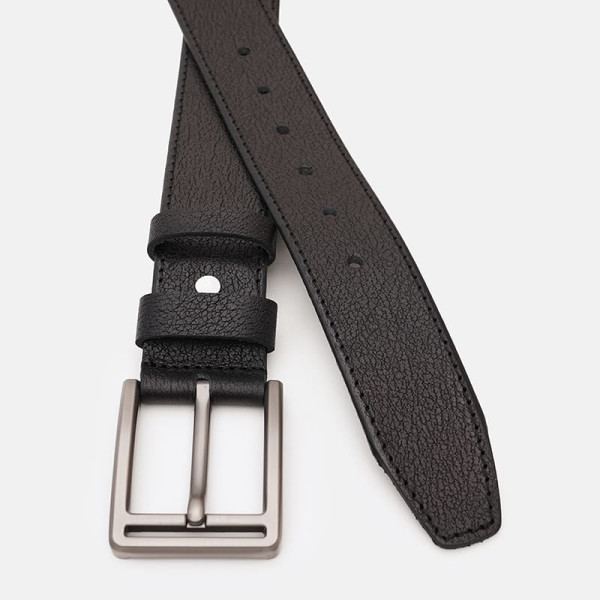 Ремень мужской кожаный JZ SB-JZV1125DPL03-black