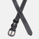 Ремень женский кожаный JZ SB-JZCV1ZK-007bl-black