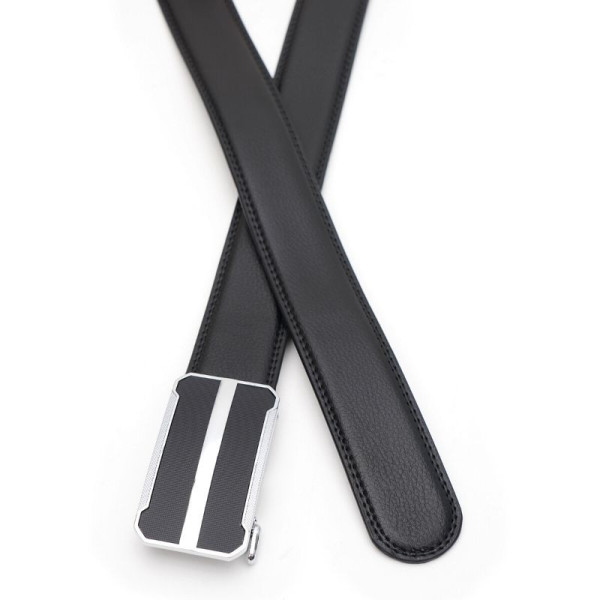 Ремень мужской кожаный JZ SB-JZV1GKX20-black