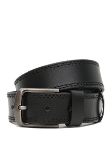 Ремень мужской кожаный JZ SB-JZV1125GX11-black