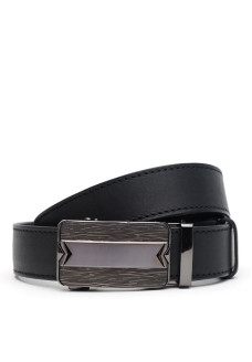 Ремень мужской кожаный JZ SB-JZV1115GX44-black