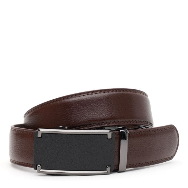Ремень мужской кожаный JZ SB-JZV1GKX42-brown