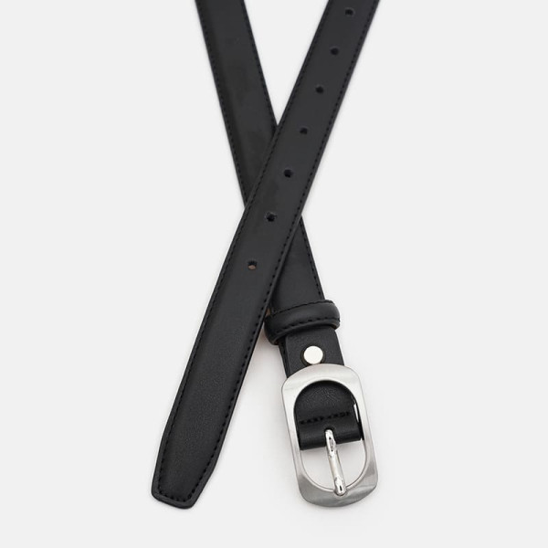 Ремень женский кожаный JZ SB-JZCV1ZK-102bl-black