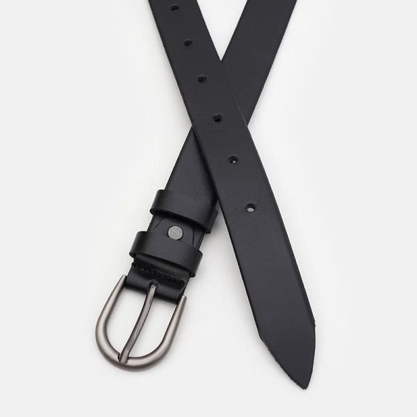 Ремень женский кожаный JZ SB-JZ110v1genw25-black