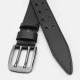 Ремень мужской кожаный JZ SB-JZV1125FX25-black
