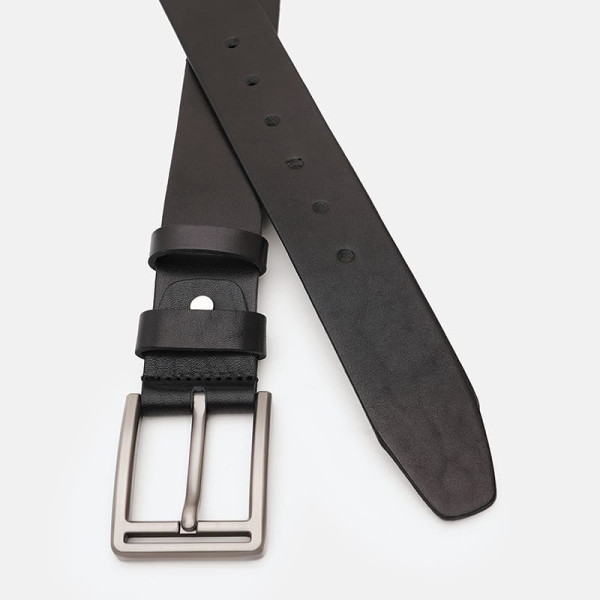 Ремень мужской кожаный JZ SB-JZV1125DPL02-black