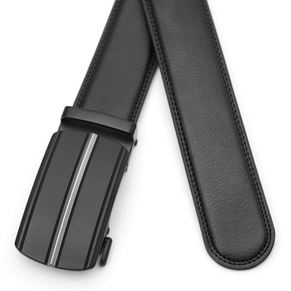 Ремень мужской кожаный JZ SB-JZV1GKX38-black