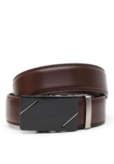 Ремень мужской кожаный JZ SB-JZV1GKX46-brown
